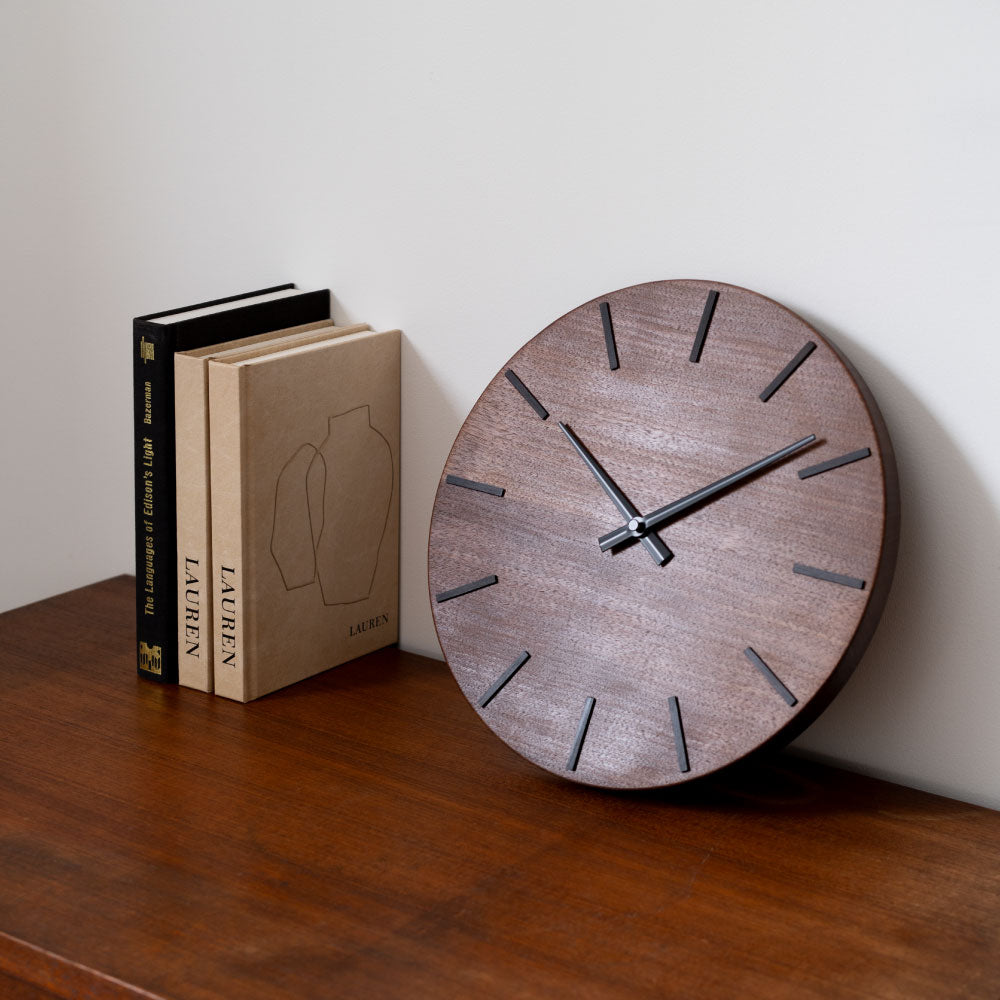 CHAMBRE CH-080WN 北の大地の木の時計 シャンブル 時計 壁掛け時計 置き時計 インテリア時計