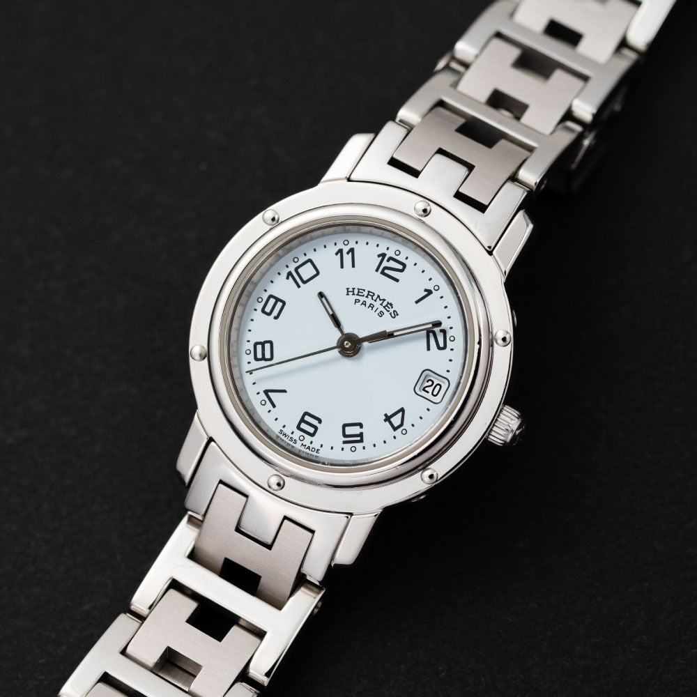 HERMES エルメス クリッパー CL4.210 No.6163 クオーツ 2000年代製 ヴィンテージウォッチ