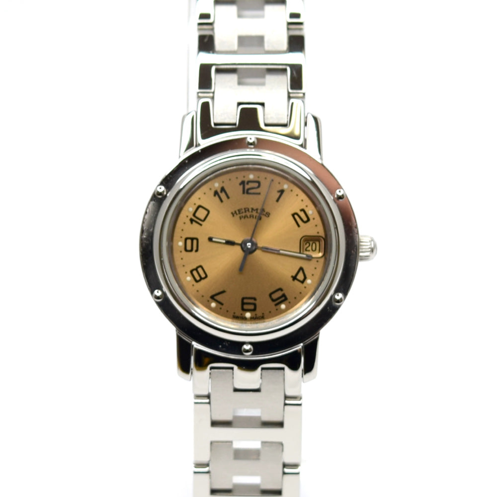 HERMES エルメス クリッパー CL4.210 No.6185 クオーツ 2000年代製 