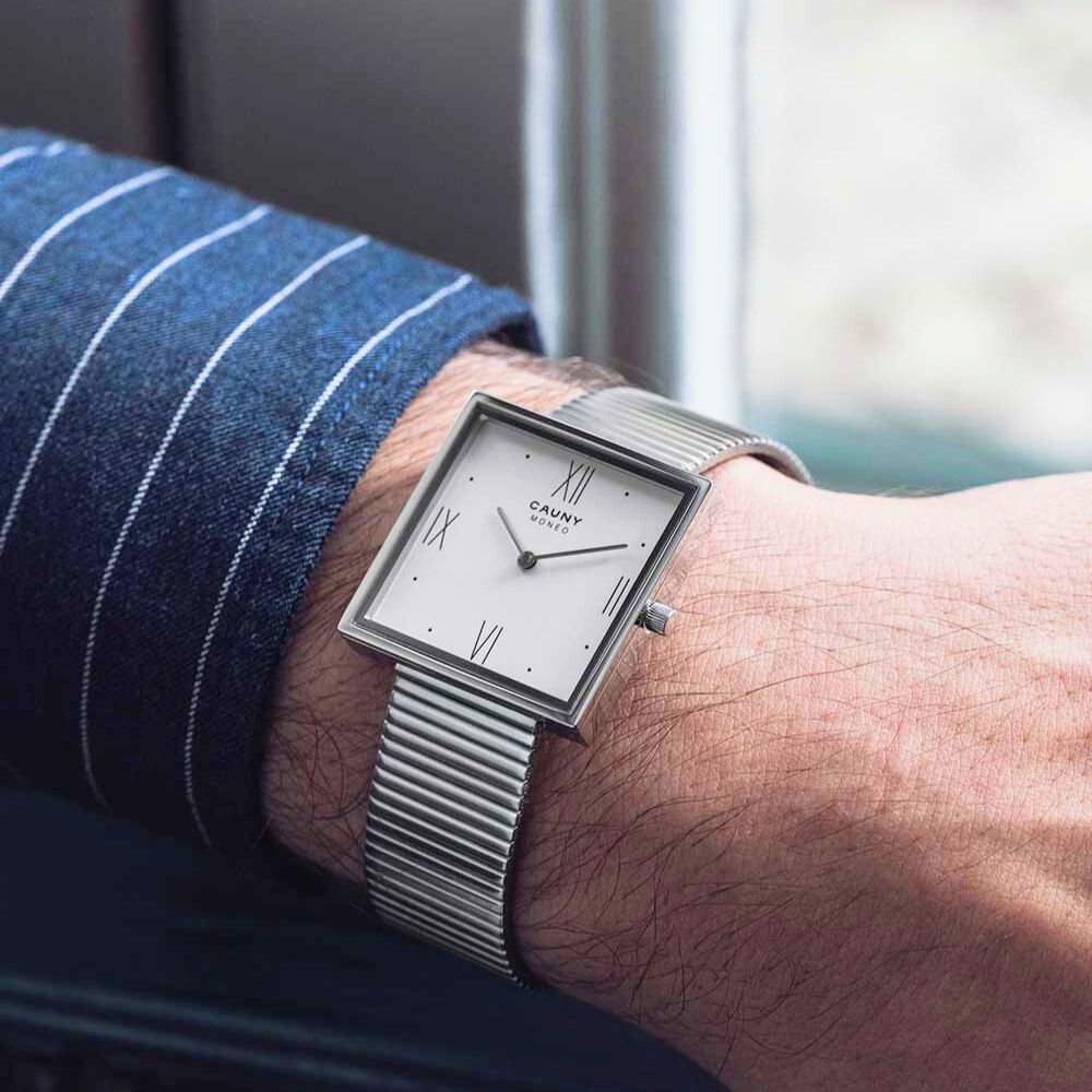 CAUNY カウニー 腕時計 CAUNY Rafael Moneo CMN001S ラファエル・モネオ 建築家 コラボ メンズ レディース プラド美術館 建築 腕時計