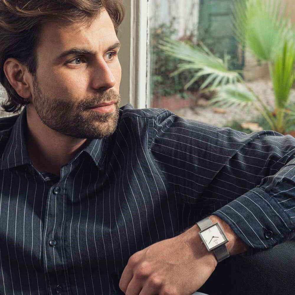 CAUNY カウニー 腕時計 CAUNY Rafael Moneo CMN001S ラファエル・モネオ 建築家 コラボ メンズ レディース プラド美術館 建築 腕時計