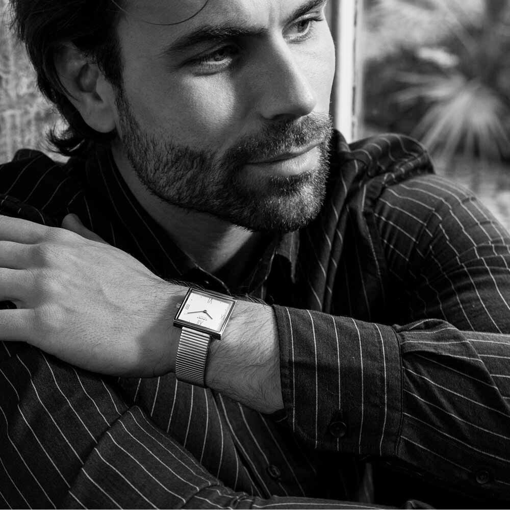 CAUNY カウニー 腕時計 CAUNY Rafael Moneo CMN001S ラファエル・モネオ 建築家 コラボ メンズ レディース プラド美術館 建築 腕時計