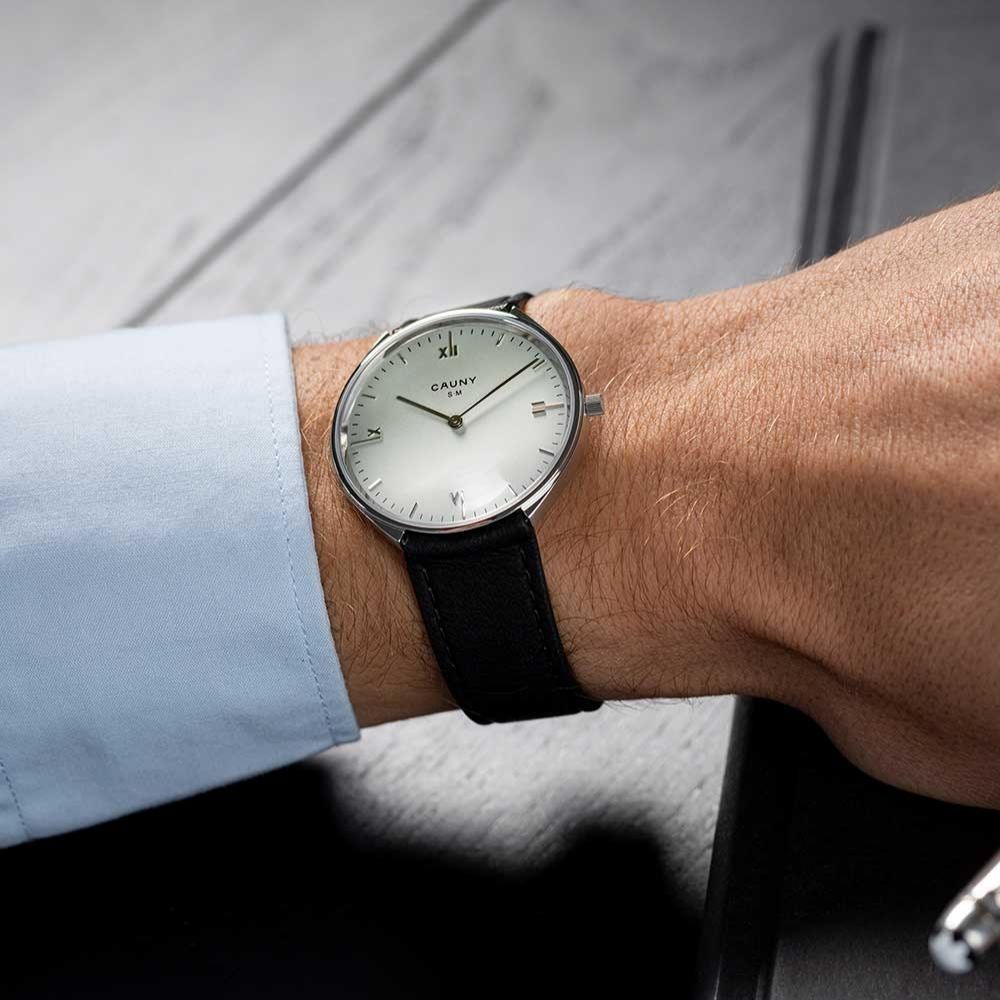 CAUNY カウニー 腕時計 CAUNY Souto Moura CSM002 ソウト・モウラ 建築家 コラボ メンズ レディース Large 建築 腕時計