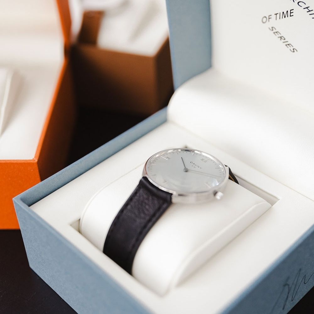 CAUNY カウニー 腕時計 CAUNY Souto Moura CSM002 ソウト・モウラ 建築家 コラボ メンズ レディース Large 建築 腕時計