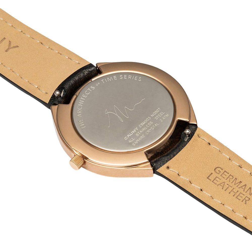CAUNY カウニー 腕時計 CAUNY Souto Moura CSM003 ソウト・モウラ 建築家 コラボ レディース Small 建築 腕時計