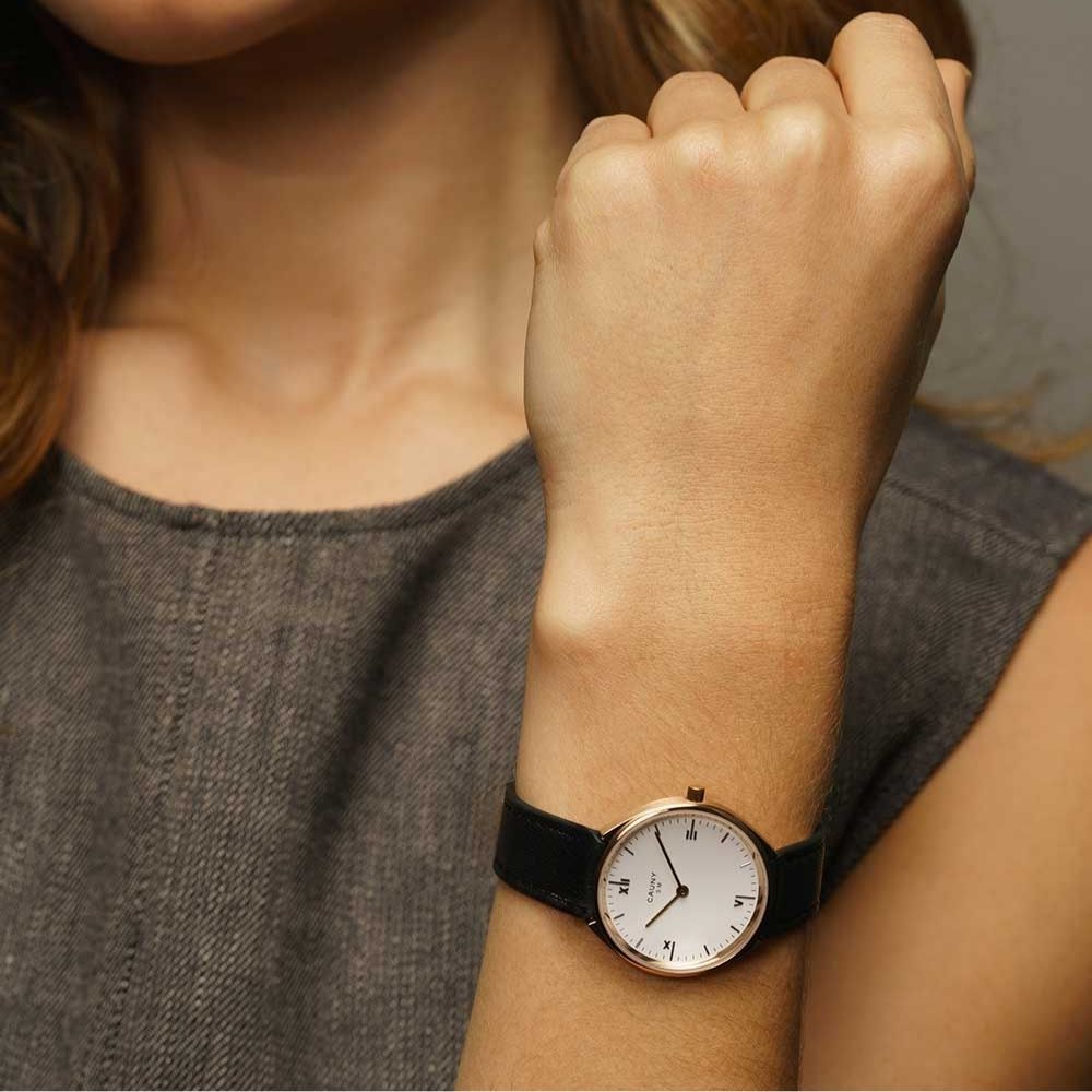 CAUNY カウニー 腕時計 CAUNY Souto Moura CSM003 ソウト・モウラ 建築家 コラボ レディース Small 建築 腕時計