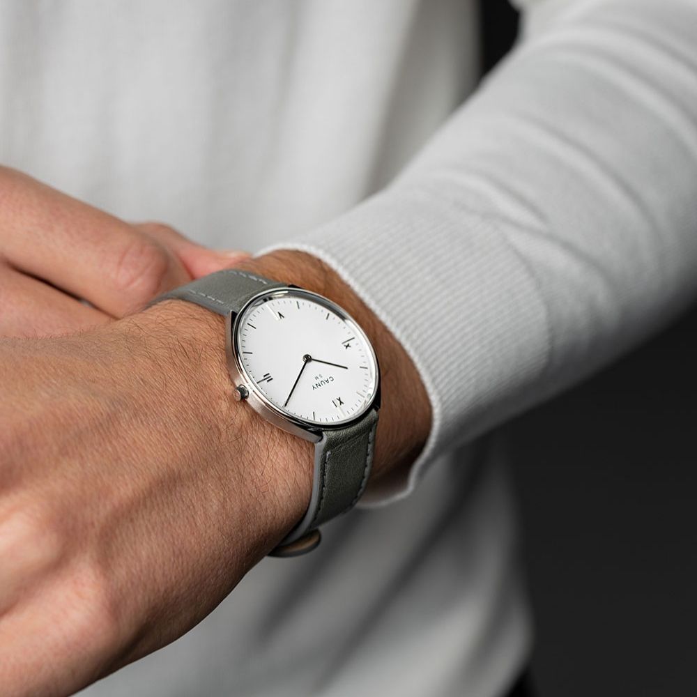 CAUNY カウニー 腕時計 CAUNY Souto Moura CSM004 ソウト・モウラ 建築家 コラボ メンズ レディース Large 建築 腕時計