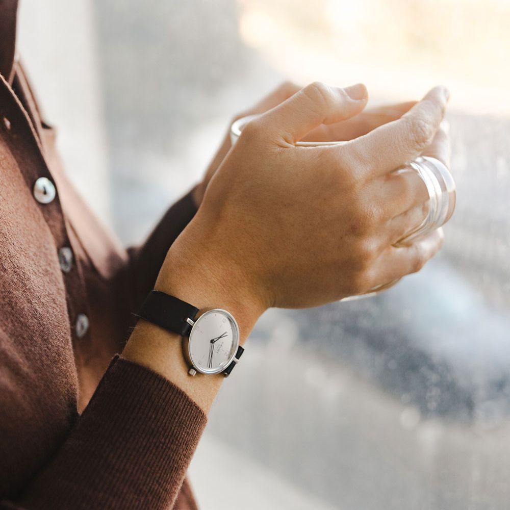 CAUNY カウニー 腕時計 レディース CAUNY Alvaro Siza CSZ001 アルヴァロ・シザ 建築家 コラボ レディース Small 建築 腕時計