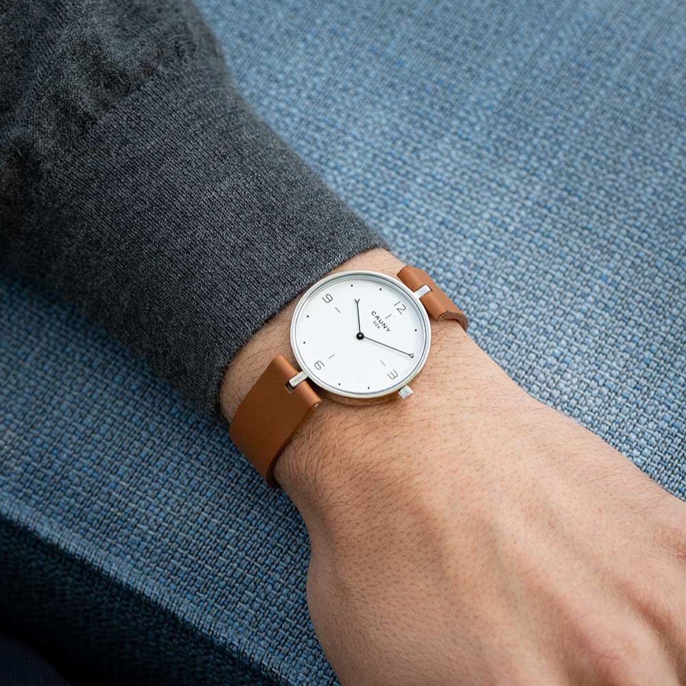 CAUNY カウニー 腕時計 メンズ CAUNY Alvaro Siza CSZ004 アルヴァロ・シザ 建築家 コラボ メンズ Large 建築 腕時計