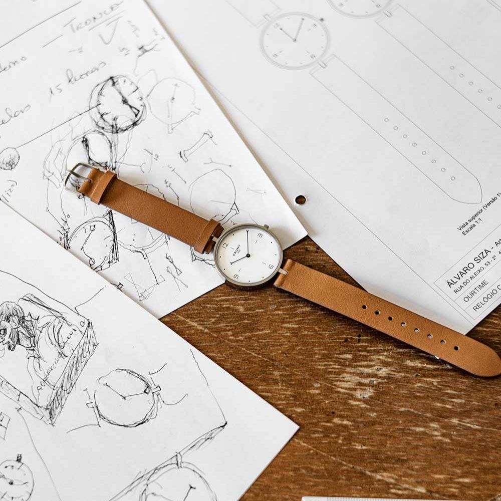 CAUNY カウニー 腕時計 メンズ CAUNY Alvaro Siza CSZ004 アルヴァロ・シザ 建築家 コラボ メンズ Large 建築 腕時計