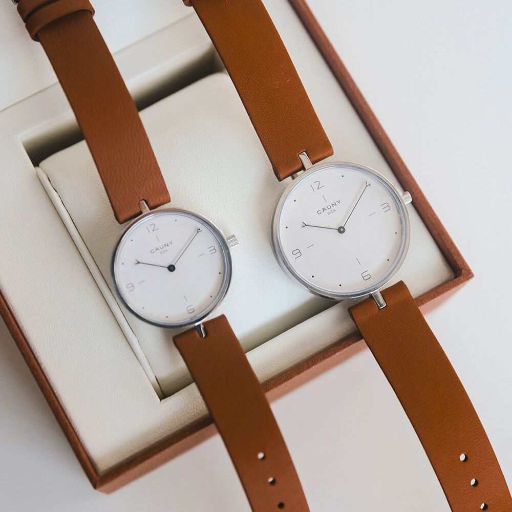 CAUNY カウニー 腕時計 メンズ CAUNY Alvaro Siza CSZ004 アルヴァロ・シザ 建築家 コラボ メンズ Large 建築 腕時計