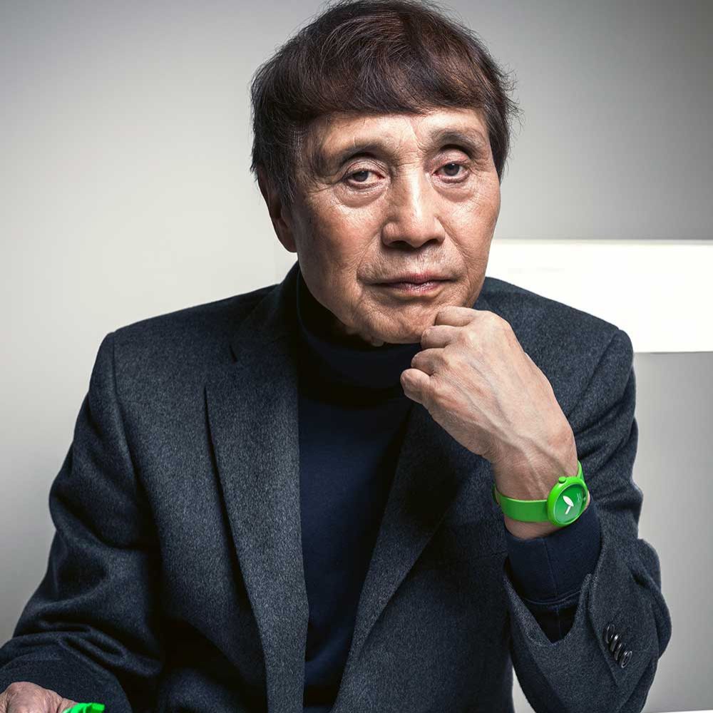 CAUNY カウニー 腕時計 メンズ CAUNY Tadao Ando CTA002 青りんご 建築家 安藤忠雄 コラボ メンズ りんご 腕時計 Large 建築 腕時計 Cauny Ando