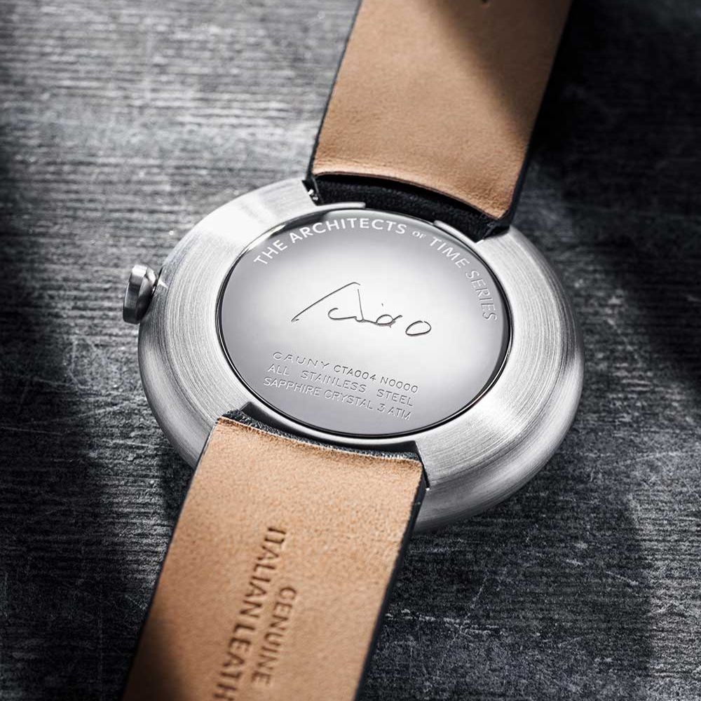 CAUNY カウニー 腕時計 レディース CAUNY Tadao Ando CTA003 青りんご 建築家 安藤忠雄 コラボ レディース りんご 腕時計 Small 建築 腕時計 Cauny Ando