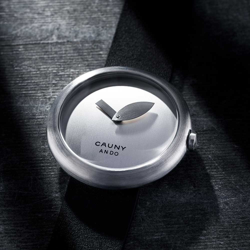 CAUNY カウニー 腕時計 レディース CAUNY Tadao Ando CTA003 青りんご 建築家 安藤忠雄 コラボ レディース りんご 腕時計 Small 建築 腕時計 Cauny Ando