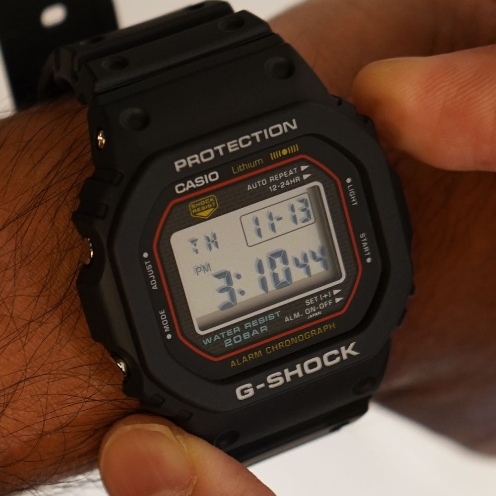 G-SHOCK DIGITAL 5000 SERIES DW-5000R-1AJF 「初代G-SHOCK 復刻モデル」ジーショック オリジン カシオ 腕時計 メンズ