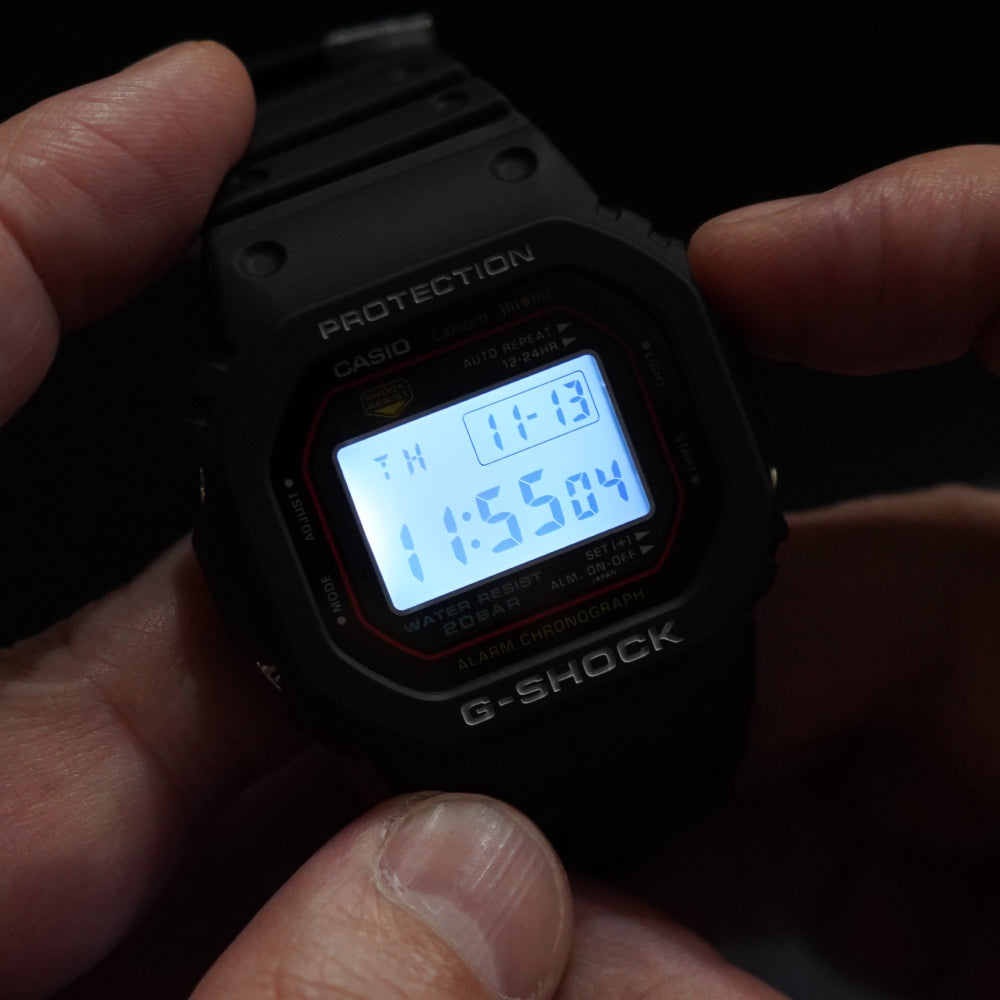 G-SHOCK DIGITAL 5000 SERIES DW-5000R-1AJF 「初代G-SHOCK 復刻モデル」ジーショック オリジン カシオ 腕時計 メンズ