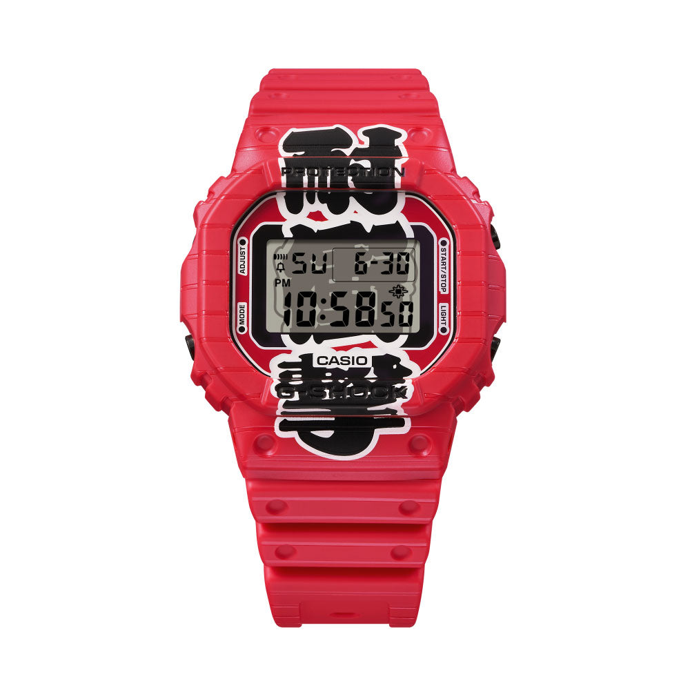 【新品未使用】カシオGショックセットDW-5600AKA-4JR　6900AKA G-SHOCK DW-5600AKA-4JR 赤提灯-MADE IN JAPAN- ジーショック 腕時計