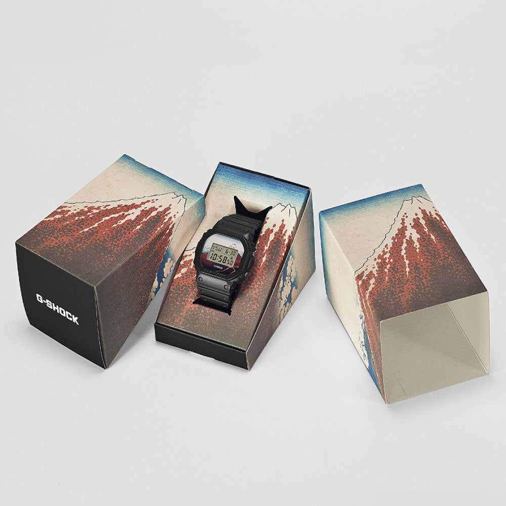 G-SHOCK DIGITAL 5600 SERIES 葛飾北斎「山下白雨」 DW-5600KHSH25-1JR ジーショック gショック カシオ 腕時計 メンズ