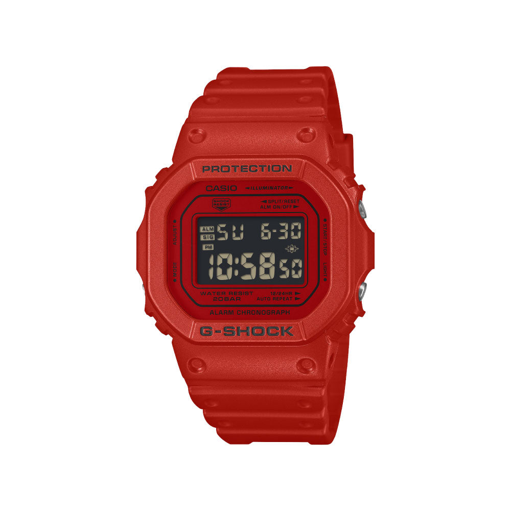 G-SHOCK ICONIC RED DW-5600RRB-4JF ジーショック メンズ 腕時計 アイコニックスタイル 2025 新作
