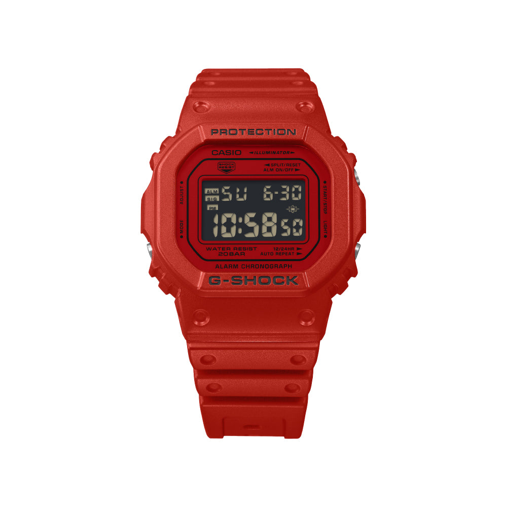 G-SHOCK ICONIC RED DW-5600RRB-4JF ジーショック メンズ 腕時計 アイコニックスタイル 2025 新作