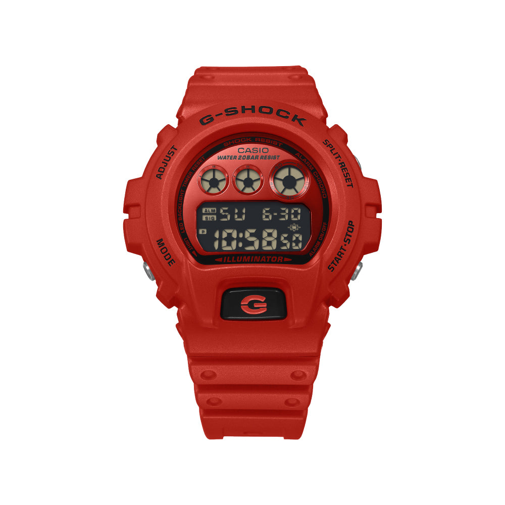 G-SHOCK ICONIC RED DW-6900RRB-4JF ジーショック メンズ 腕時計 アイコニックスタイル 2025 新作