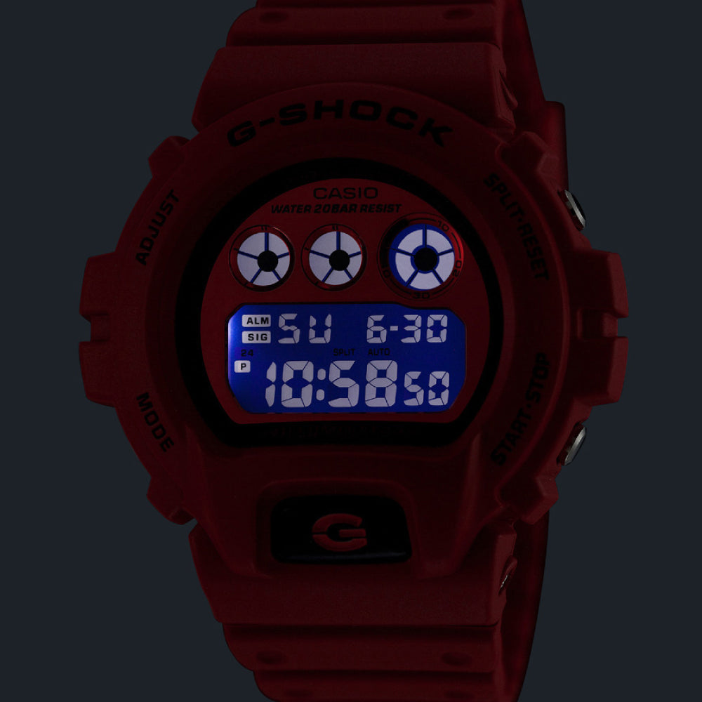 G-SHOCK ICONIC RED DW-6900RRB-4JF ジーショック メンズ 腕時計 アイコニックスタイル 2025 新作