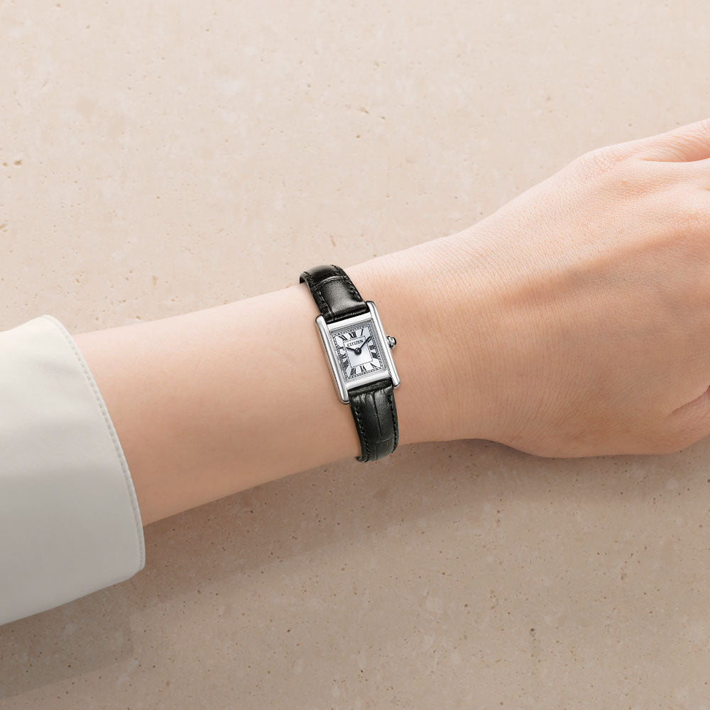 ＜2月12日発売予定＞CITIZEN Kii EG2790-12A Classic Square シチズン キー 腕時計 レディース