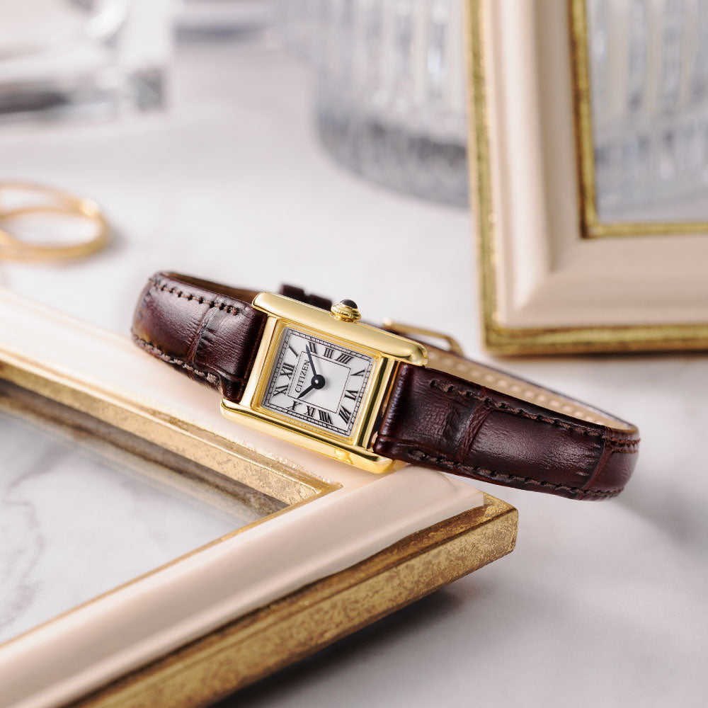 ＜2月12日発売予定＞CITIZEN Kii EG2797-13A Classic Square シチズン キー 腕時計 レディース