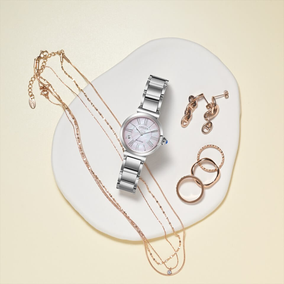 CITIZEN L ROUND Collection EM1060-87Y シチズン エル 腕時計 レディース