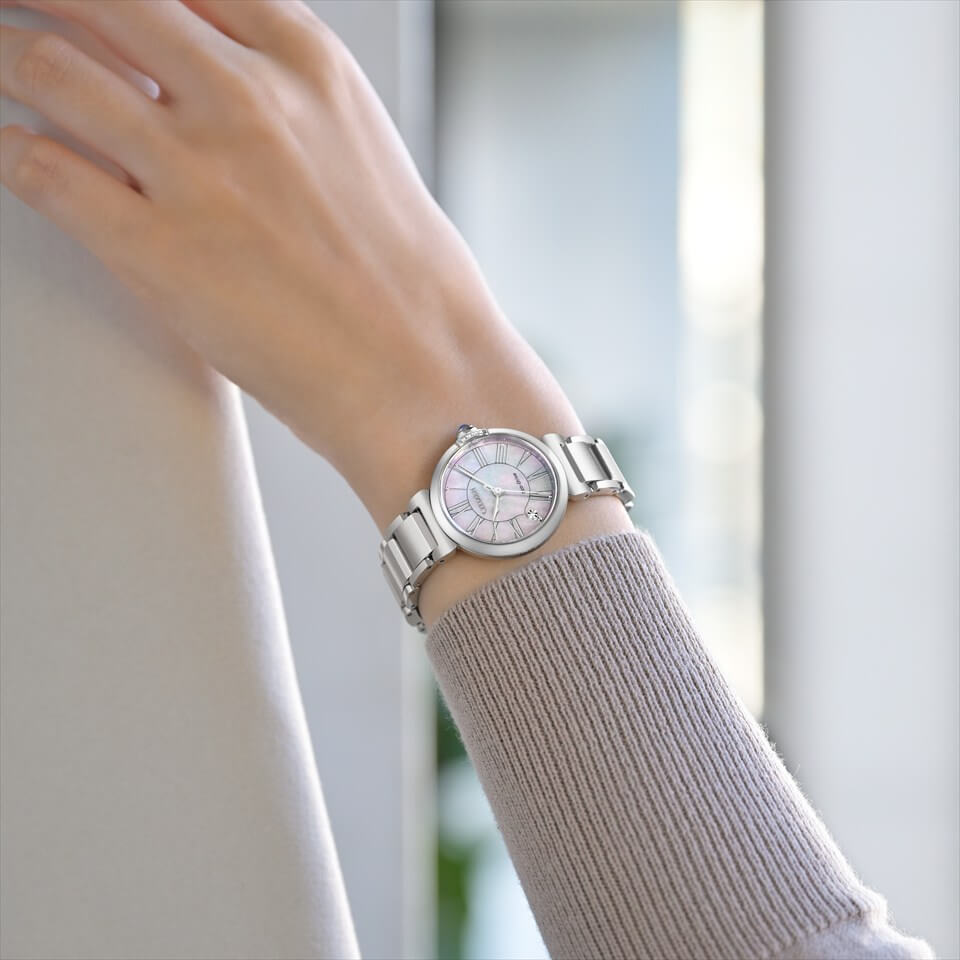 CITIZEN L ROUND Collection EM1060-87Y シチズン エル 腕時計 レディース