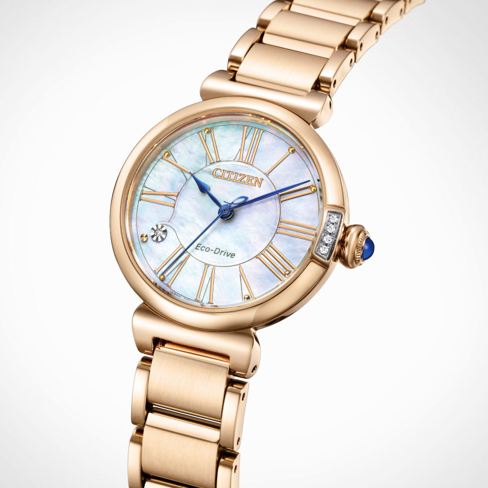CITIZEN L ROUND Collection EM1063-89D シチズン エル 腕時計 レディース