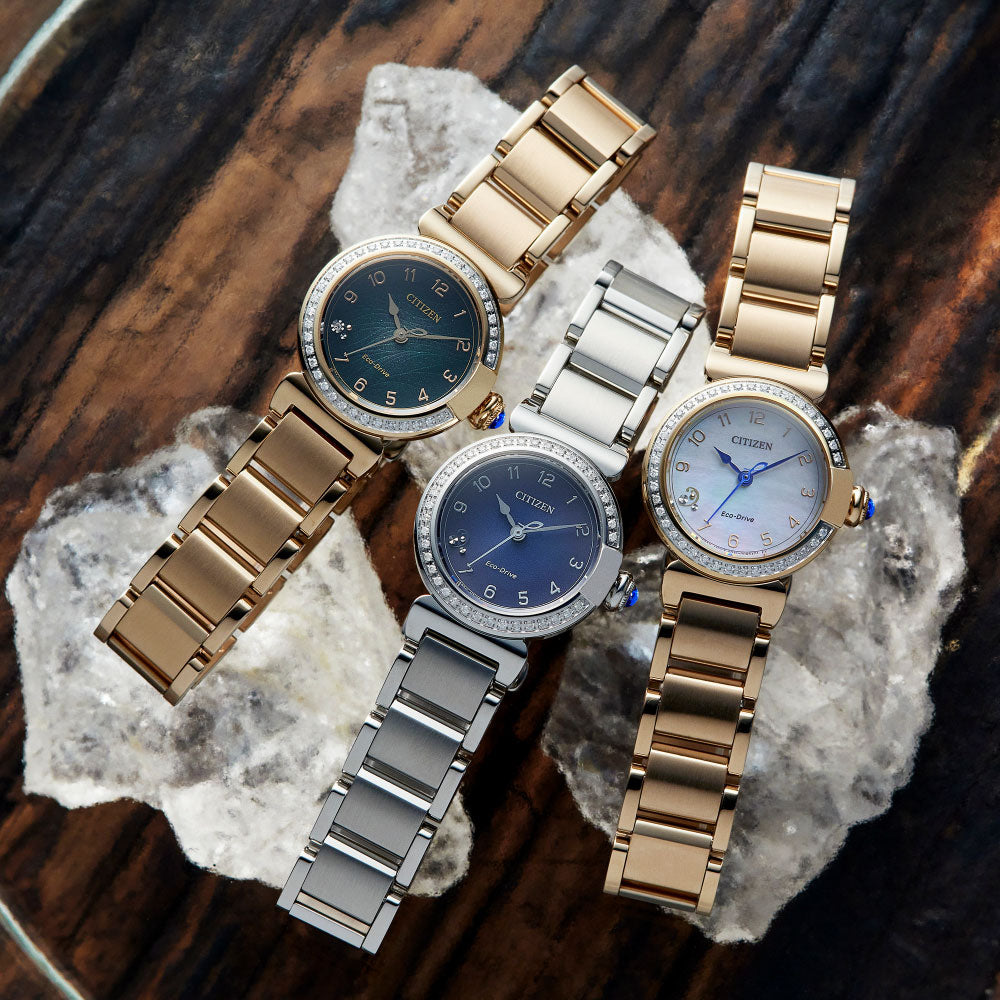 CITIZEN L ROUND Collection EM1123-62X シチズン エル すずらん 腕時計 レディース 2way 替えバンド 替えベルト