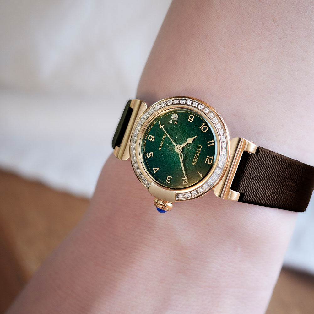 CITIZEN L ROUND Collection EM1123-62X シチズン エル すずらん 腕時計 レディース 2way 替えバンド 替えベルト