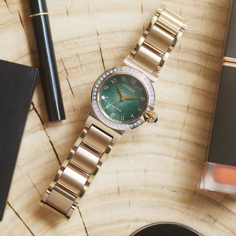 CITIZEN L ROUND Collection EM1123-62X シチズン エル すずらん 腕時計 レディース 2way 替えバンド 替えベルト