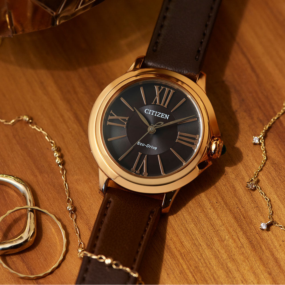 CITIZEN L ROUND Collection EM1163-09X シチズン エル 腕時計 レディース