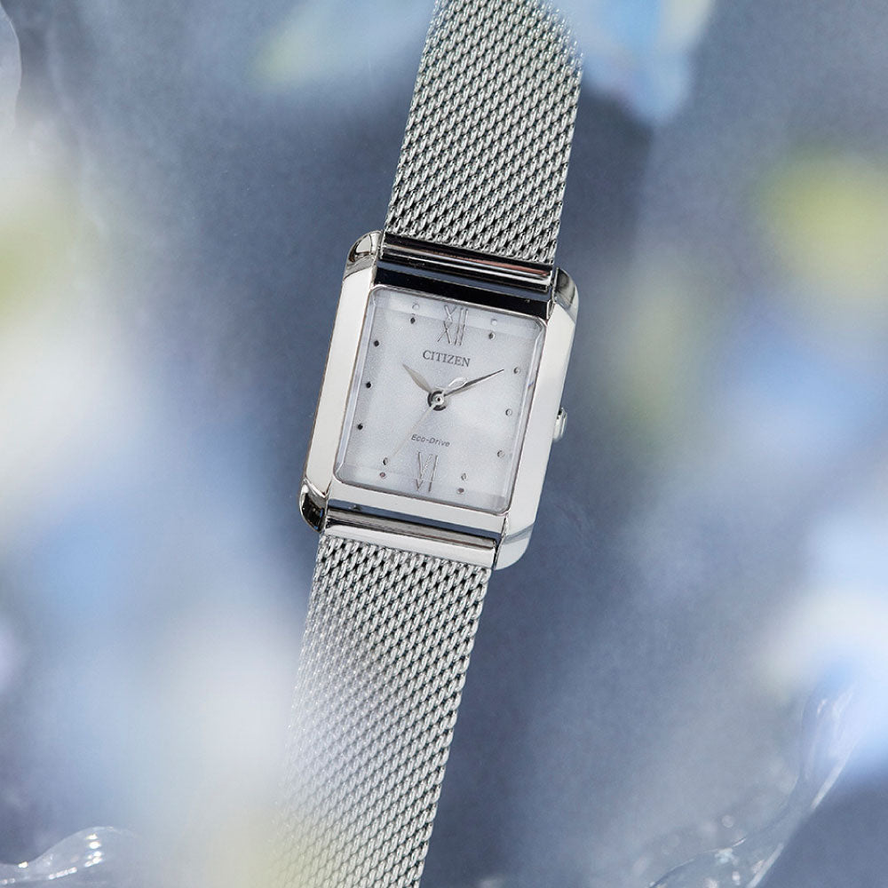 CITIZEN L SQUARE Collection EW5590-62A シチズン エル 腕時計 レディース 2way 替えベルト 替えバンド