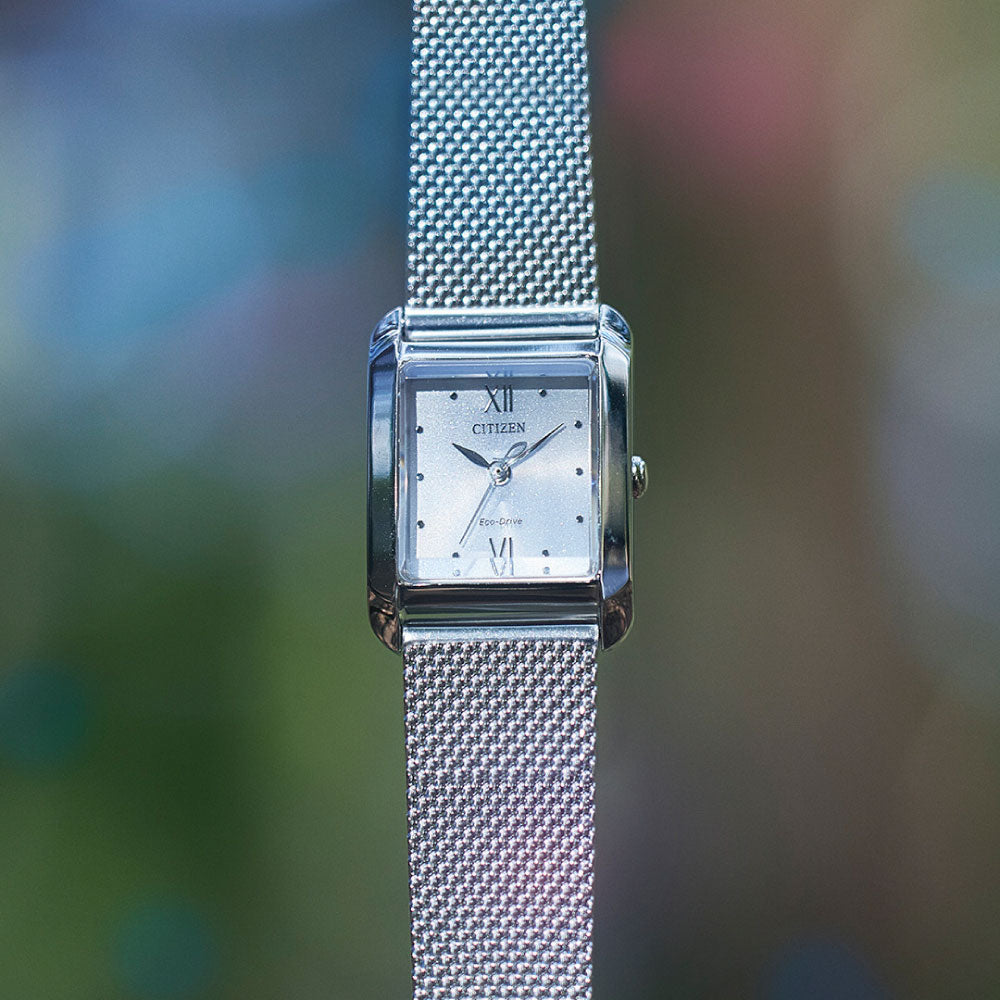 CITIZEN L SQUARE Collection EW5590-62A シチズン エル 腕時計 レディース 2way 替えベルト 替えバンド