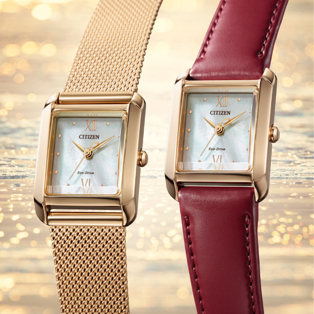 CITIZEN L SQUARE Collection EW5593-64D シチズン エル 腕時計 レディース 2way 替えバンド 替えベルト