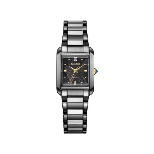 CITIZEN L SQUARE Collection EW5636-55E LIGHT in BLACK Eco-Drive 50th Anniversary Edition 世界限定3,800本 シチズン エル 腕時計 レディース