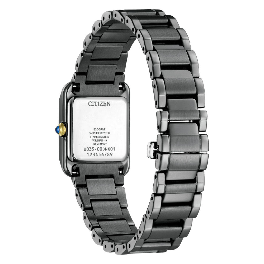 CITIZEN L SQUARE Collection EW5636-55E LIGHT in BLACK Eco-Drive 50th Anniversary Edition 世界限定3,800本 シチズン エル 腕時計 レディース