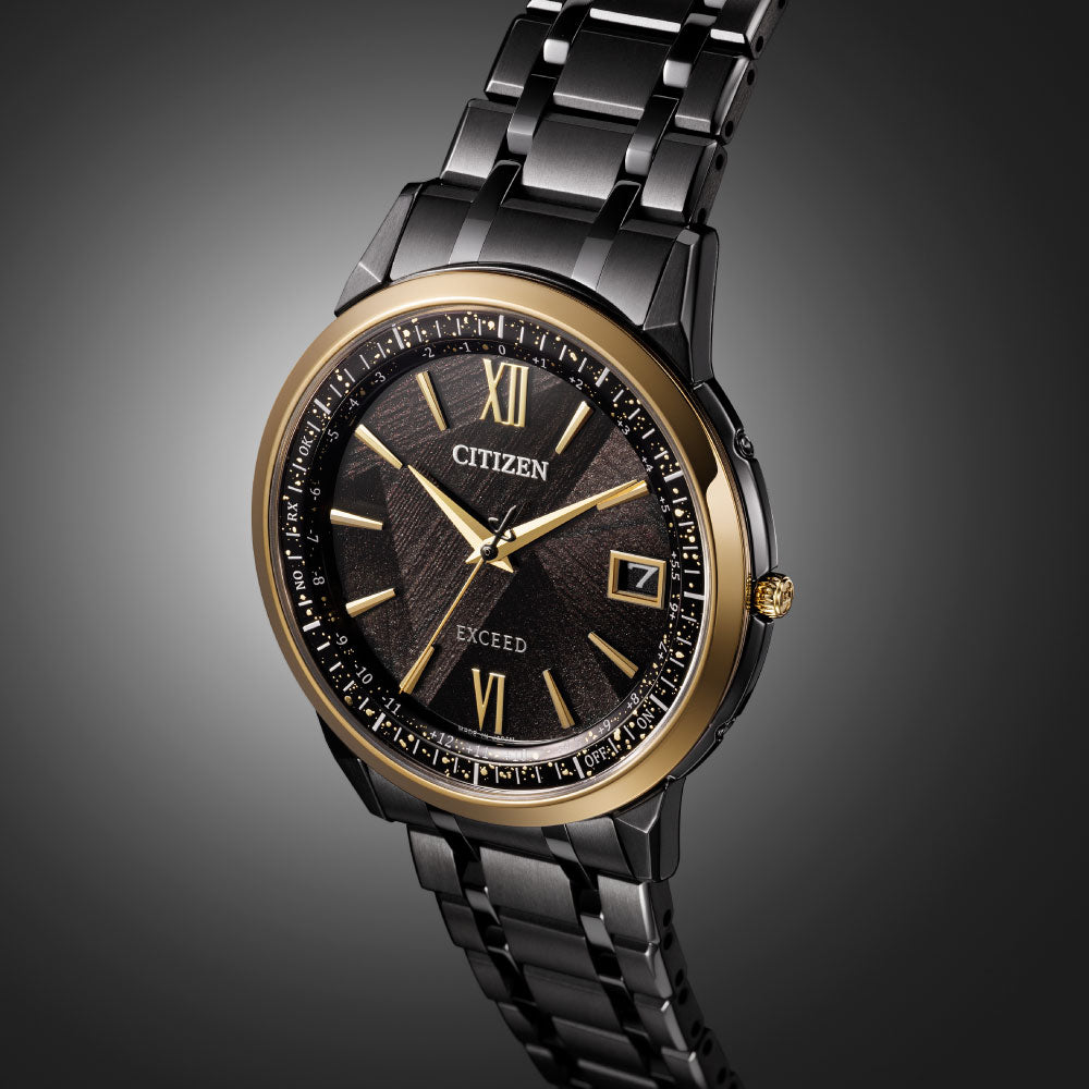 CITIZEN EXCEED CB1147-61E LIGHT in BLACK Eco-Drive 50th Anniversary Edition 限定モデル500本 シチズン エクシード 腕時計 メンズ