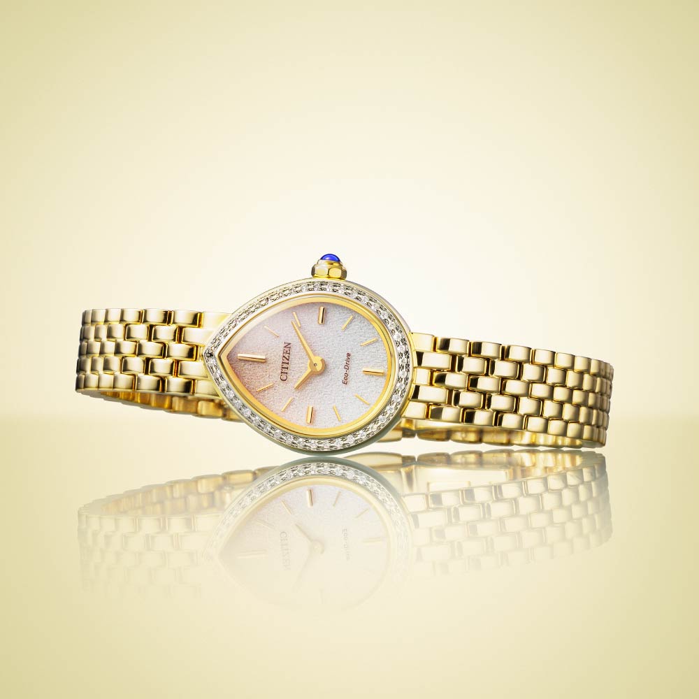 ＜2026年10月8日発売＞CITIZEN L RAINELL Collection EX1542-52A 世界限定2,200本 シチズン エル 腕時計 レディース しずく 雫