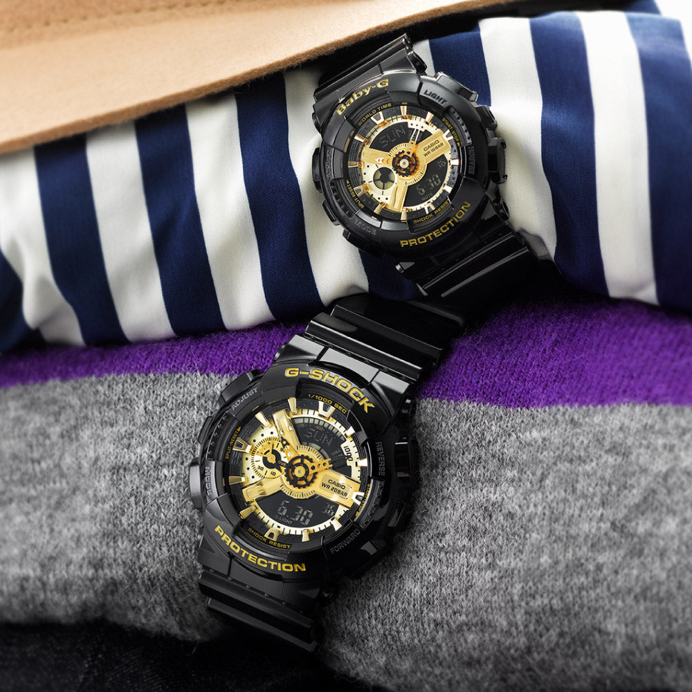 G-SHOCK ANALOG-DIGITAL 110 SERIES GA-110GB-1AJF ジーショック