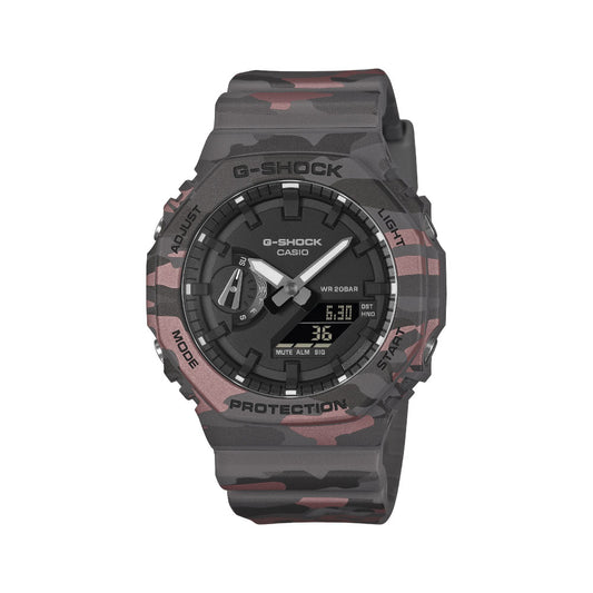 G-SHOCK ANALOG-DIGITAL 2100 Series GA-2100CM-8AJF Original Camoflage