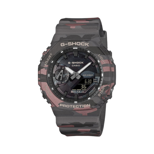 G-SHOCK ANALOG-DIGITAL 2100 Series GA-2100CMD-8AJF Original Camoflage