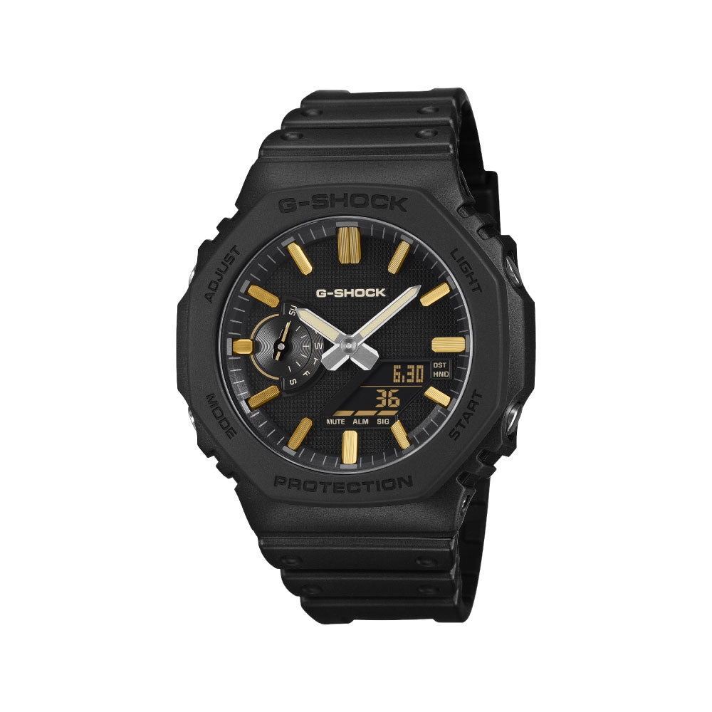 ＜2026年6月19日発売＞ G-SHOCK LUXE BLACK GA-2100LXB-1A9JF ジーショック gショック カシオ 腕時計 メンズ