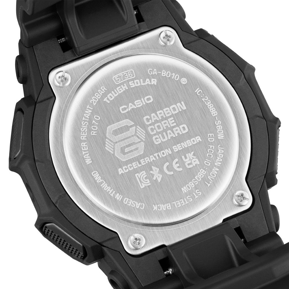 ＜2025年11月21日発売＞G-SHOCK ANALOG-DIGITAL GA-B010 SERIES GA-B010-1AJF 新型Rugged SOLAR STEP BLE ジーショック カシオ 腕時計 メンズ