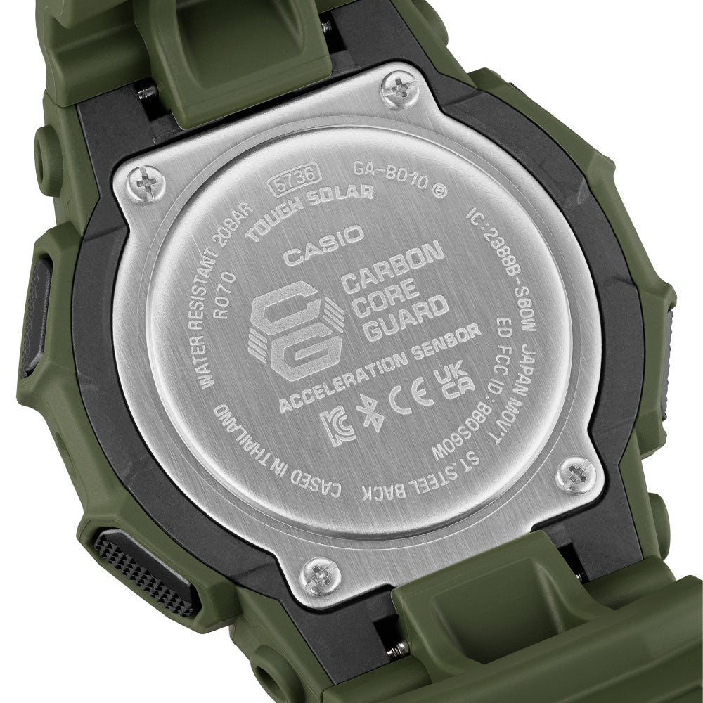 ＜2025年11月21日発売＞G-SHOCK ANALOG-DIGITAL GA-B010 SERIES GA-B010-3AJF 新型Rugged SOLAR STEP BLE ジーショック カシオ 腕時計 メンズ