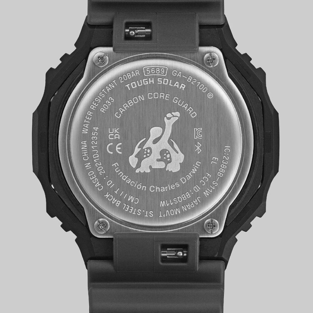 G-SHOCK ANALOG-DIGITAL 2100 Series GA-B2100DF-1AJR Charles Darwin Foundationコラボレーションモデル ジーショック CASIO 腕時計 メンズ 限定モデル