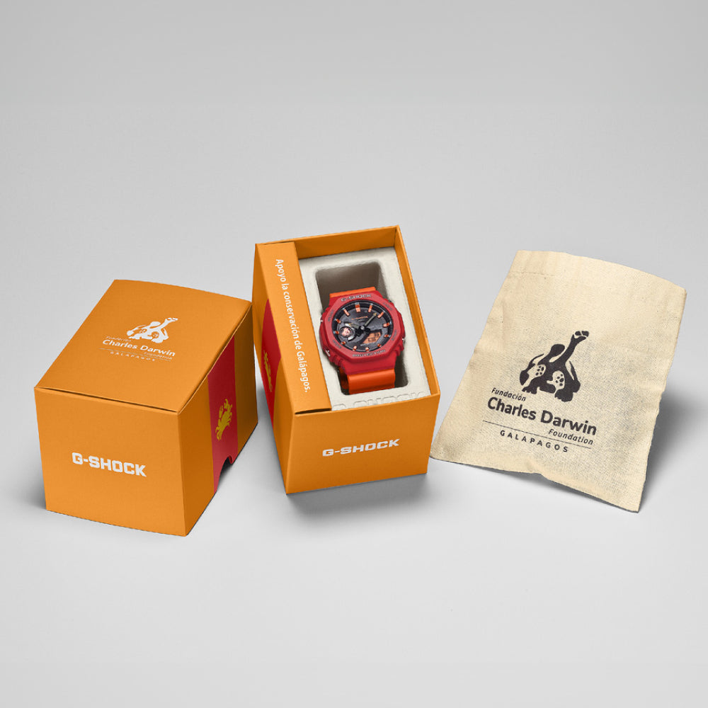 G-SHOCK ANALOG-DIGITAL 2100 Series GA-B2100DF-4AJR Charles Darwin Foundationコラボレーションモデル ジーショック CASIO 腕時計 メンズ 限定モデル